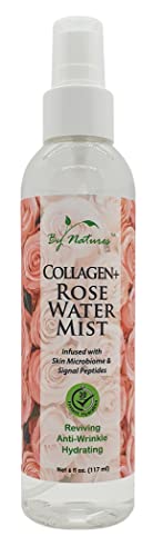 By Natures Collagen+ Rose Water Mist - 6 fl oz (Pack of 2)