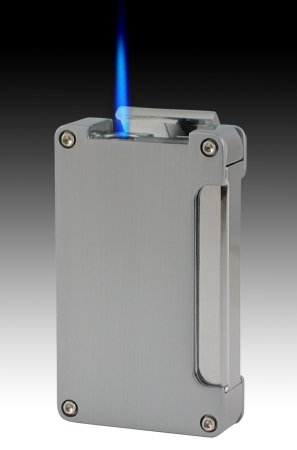 JetLine Titan Torch Silver Lighter