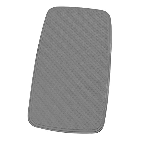 RIDDER Wanneneinlage, Badematte, Badewanneneinlage ca. 38x89 cm, Capri, dunkelgrau |...