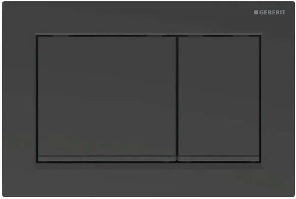 Geberit: 115.085.16.1 - act pl Omega20 dual pl mattbl/bl/mattbl