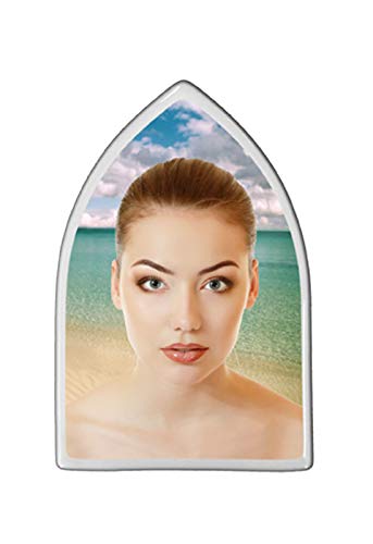Photo en porcelaine gothique personnalisable pour plaque funéraire