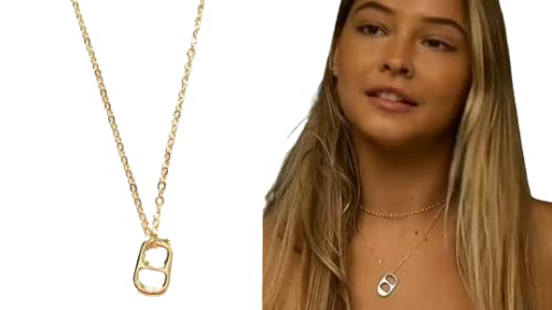 Gold Plated Soda Tab Charm Pop Necklace 