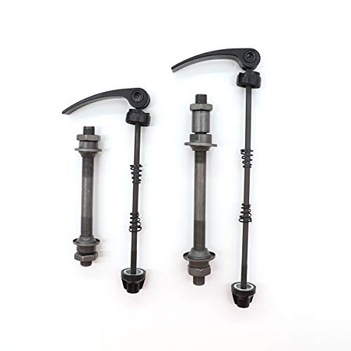 1 Satz MTB Schnellspanner Verlängert Verbesserte Hinterrad, Straßeberg Fahrrad vorne und hinten Achse Hohlwelle mit Standard Raum für Trainer Cover