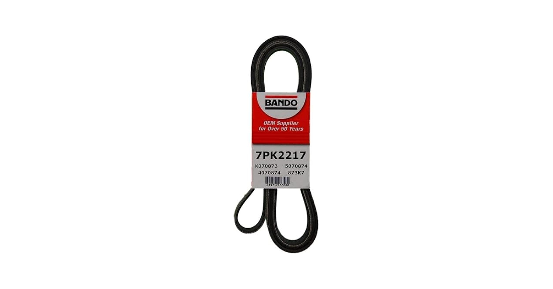 Amazon.com: ban.do 7PK2217 OEM Quality Serpentine Belt