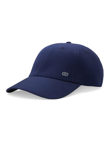 Image of Amazon Brand - Symbol Unisex Active /Sportswear Performance Caps | 100% Polyester | Adjustable Velcro Closure | Breathable Eyelets | Men & Women