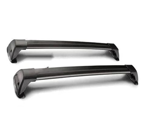 Barras de techo Mercedes Clase C W204 W205 en aleación de aluminio negro de alta resistencia