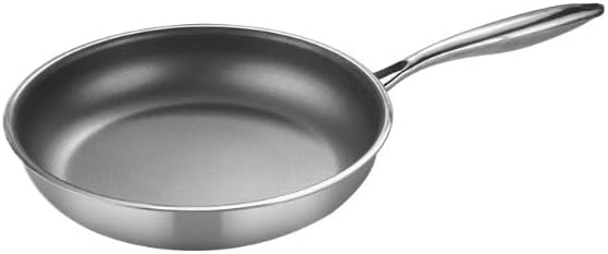 Non Stick Pan 304 Stainless Steel Household Smoking Frying
