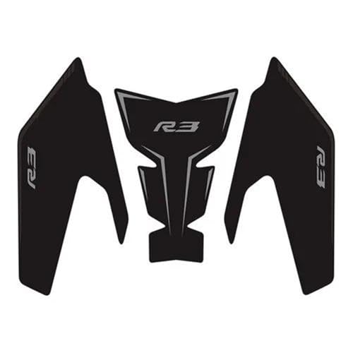 Protector de depósito Yamaha YZF R3 para solucionar arañazos de chaquetas en el tanque