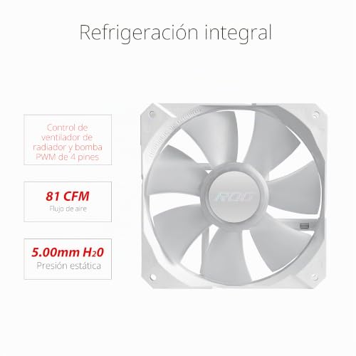 ASUS ROG Strix LC 240 ARGB kit refrigeración líquida compatible con Intel LGA1200 y AMD 4