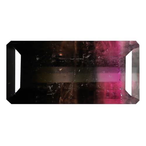 Tourmaline pastèque du Brésil 3.68 ct non chauffée de qualité gemme supérieure