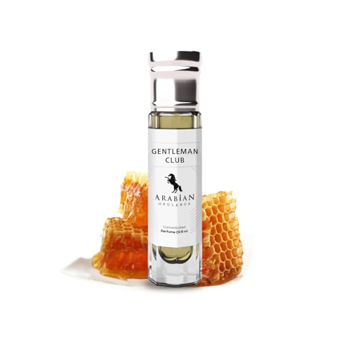 Arabian Opulence FR129 GENTLEMAN CLUB Roll-on Perfume Oil | Concentrated Fragrance Body Oil | Long Lasting Oil Based Perfume for Men | Travel Size Bottle Alcohol-Free (6ml)