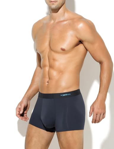 Arjen Kroos Underwear for Men 4 Pack Breathable Modal Boxer Briefs Silky Trunks2