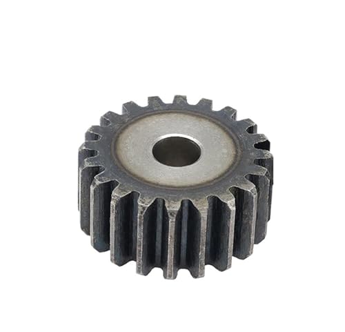 Bevel Gear Pinion Hardware Mechanical 1pcs Pinion Gears 1.5 Module Spur Gear Carbon Steel Metal Transmission Gear(20T OD33mm)