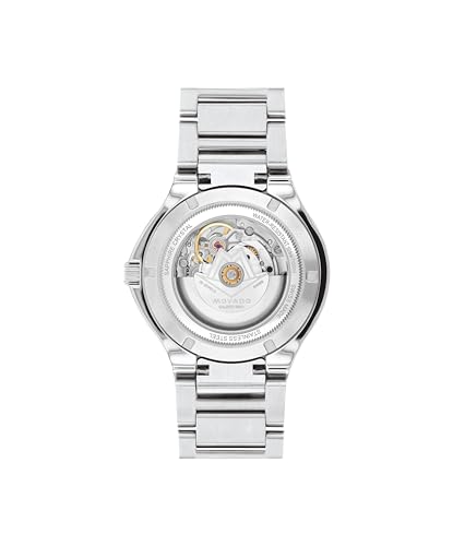 Movado S.E. Automatic Women's Sport Watch - Swiss Automatic Movement, Stainless Steel Link Bracelet - 10 ATM Water Resistance - Luxury Fashion Timepiece for Her - 33mm3