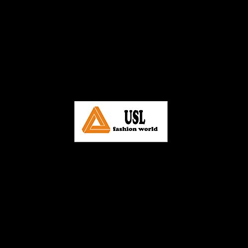 Image of USL Black Leather Men's Money Clip (15525)