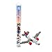 PLUS PLUS - Airplane - 70 Piece, Construction Building Stem/Steam Toy, Interlocking Mini Puzzle Blocks for Kids, Mini Maker Tube