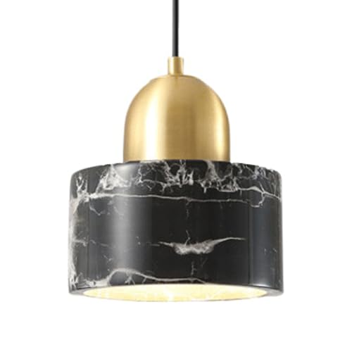 Lustre industriel créatif E27 et suspension nordique marbre pour bar