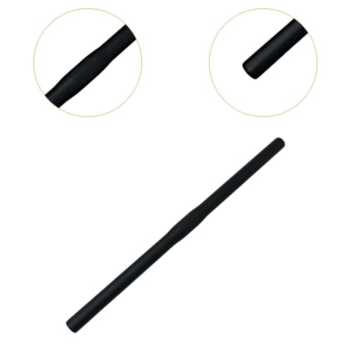 Road Bike Handlebar Flat Bar Riser Bar Sturdy 1 inch Clamp Reliable Bicycle Handlebar Aluminum Alloy for Mountain Road Bikes, Matte Black 43cm4