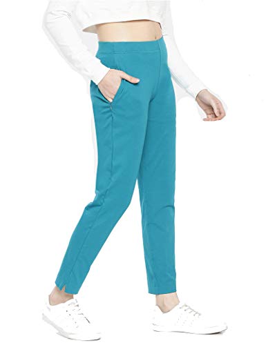 Image of Dollar Missy Women's Chino Slim Pants- D Z Green (8902889431789 MMCC-525-PO1-DZGRN-15 DZ Green XL)