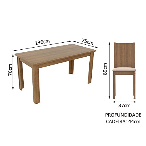 El Mejor Listado de Mesa de 6 Sillas más recomendados. 27 Imagen adicional