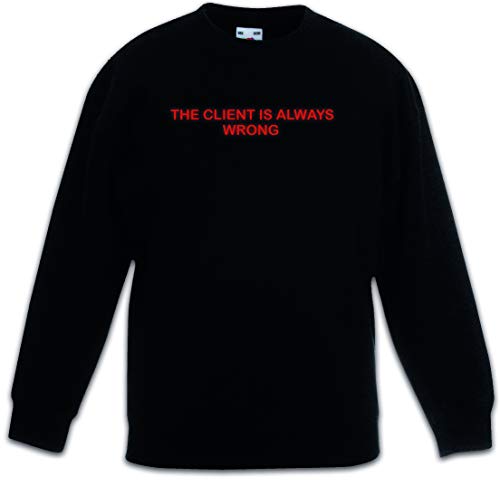 Sweat-shirt noir pour garçon et fille Urban Backwoods imprimé humour