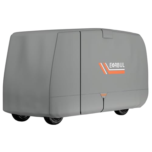 EVRBUL Golf Cart Cover 6/4+2 Passenger Heavy Duty 420D Waterproof Golf Cart Covers with Three Zipper Doors Compatible with EZGO, Club Car, Yamaha Golf Carts, Windproof Sunproof Golf Carts Cover (Gray) by EVRBUL - Image 9