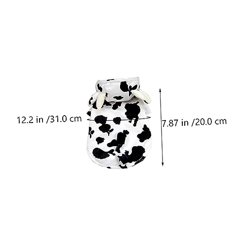 Disfraz para perro modelo vaca Homoyoyo XS miniatura 2