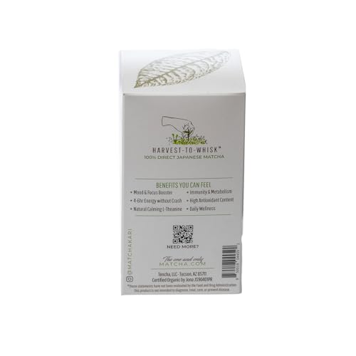 Té matcha ceremonial 100g y saquitos verdes miniatura 7
