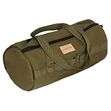 Hotainoys Tent Storage Bag 14x6 Inch Thicken Canvas Large Capacity Portable Tent Bag with Handle for Picnic Outdoor Sports Camp Tarp