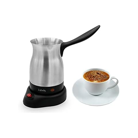Hünkar Edelstahl elektrischer Türkischer Kaffeekocher Cover