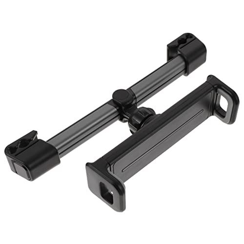 OKUMEYR Headrest Tablet Holder Adjustable Mount for Phones and Tablets Stable Design for Back Use Easy Installation Compatible with Devices
