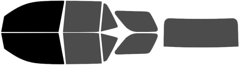 The Tint Effect Precut Window Tint Kit Compatible with Toyota 4Runner (2025-2026) (Front Door Window precuts in 45%) Automotive Film