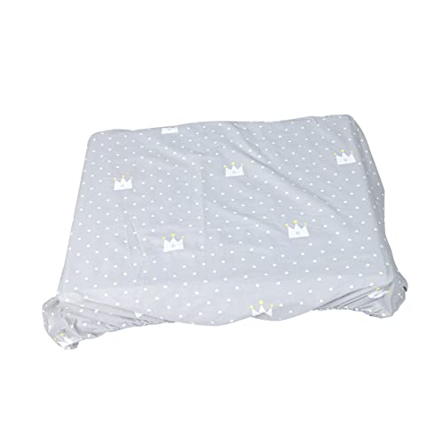 TOPBATHY Hoja De 4 Piezas Cama Bebe Mini Cuna Sabana Cuna guarderia Regalos para bebés recién Nacidos Sábana Cuna algodón Chica sábana Ajustable Mantas Colchón niño pequeño Colcha Tela