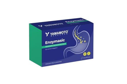 Yamamoto Research Enzymasic; Mélange d’enzymes spécialement sélectionnées pour favoriser la digestion et le système gastro-intestinal.