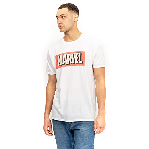 T-shirt Marvel homme en coton blanc Cotton Soul parfait pour un look streetwear