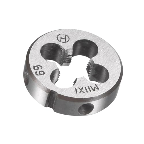 MACHSWON M11 x 1mm Metric Tap and Die Set - Machine Thread Screw Tap with Round Threading Die Kit for Thread Repair - Image 2