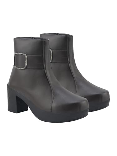 Bottines à talon bloc et finitions daim pour vos sorties citadines