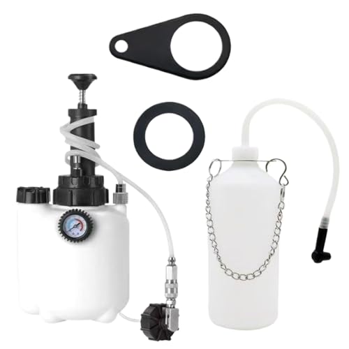 Generico Dispositivo di Spurgo Freni A Pressione - Pezzo di Ricambio per Autoveicoli,Kit per Spurgo del Cilindro Principale Automobilistico,per Autovetture Camion Berline Pick-up