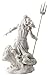 Poseidon Greek God of the Sea with Trident Statue