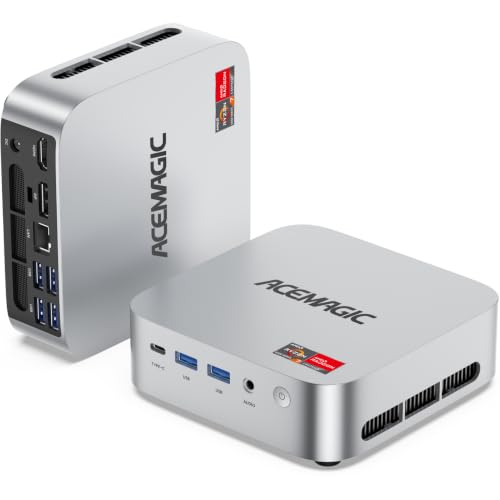ACEMAGIC M1 Gaming Mini PC, Ryzen 7 7736U (8C/16T), 24GB RAM, 512GB SSD - image 1