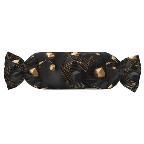 Almohada de espuma viscoelástica negra 62x25 cm