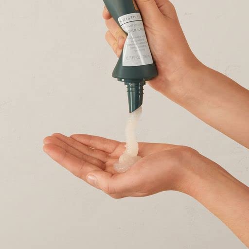 Miniatura 4 de Kristin Ess Exfoliante instantáneo para el cabello para la acumulación y la caspa, tratamiento calmante del cuero cabelludo seco, hidratante +
