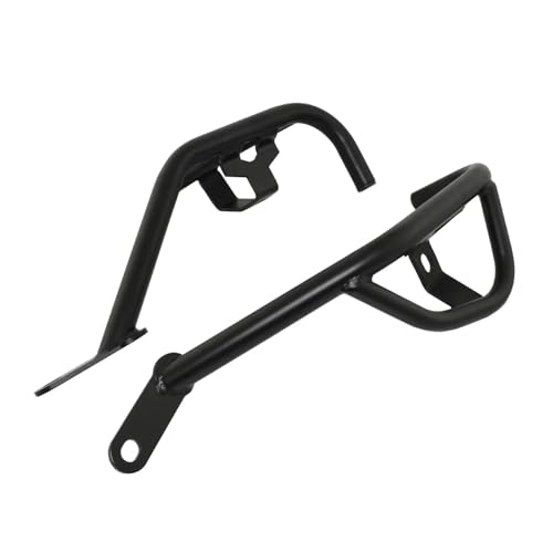 Pare-choc de protection moto Kawasaki Z650RS en acier de haute qualité noir mat