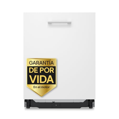 LG DB375TXS - Lavavajillas Integrable, QuadWash Steam, Sistema EasyRack, Bandeja para Cubiertos, Wi-Fi ThinQ, TrueSteam, Apertura Automática, Eficiencia A, Capacidad 14, Acero Inoxidable