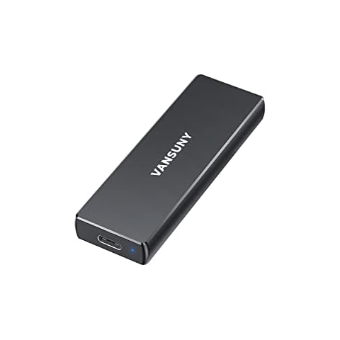 Vansuny 1TB USB 3.1 Portable External SSD, 540MB/s High-Speed USB C Mini Metal Portable External Solid State Drive for PC, Laptop, Phones and More Cover