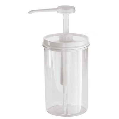 Round Acrylic Dispenser in Clear Size: 8.5 Ounce