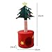 Gralara Christmas Tree Cat House Activity Center Lightweight Versatile for Home Decoration Cute Pet Toy 13.7x33.5inch