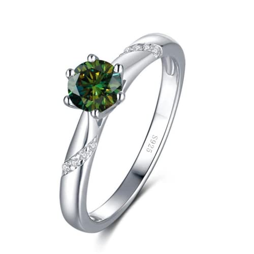 Bague moissanite jaune 1 ct argent 925 : fini les bijoux ternes