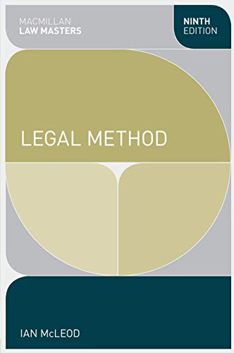 Legal Method (Hart Law Masters, 18)