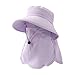 UGPLM Outdoor Sun Hat Breathable Mesh for Camping Mountaineering Travel Outdoor Sports, Purple